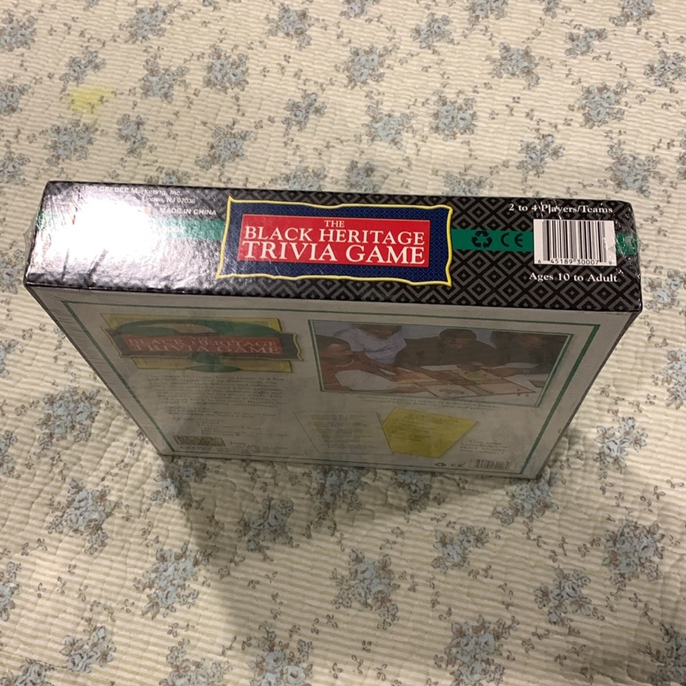 Black Heritage trivia Game NEW Sealed (By Geebee) 2-4 players/Teams Family Game - Picture 7 of 9
